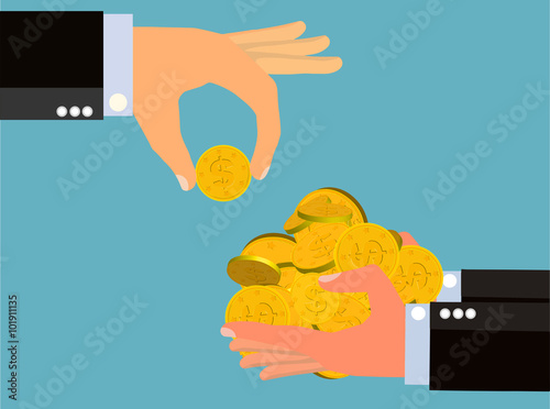 Return On Investment or ROI (Vector)