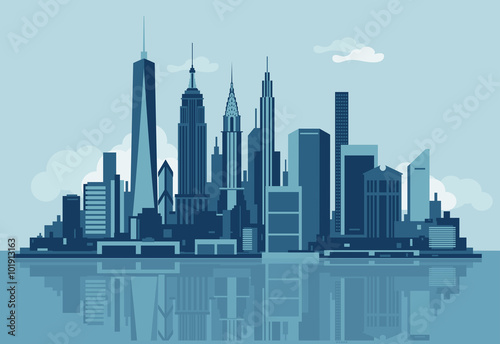 Manhattan skyline