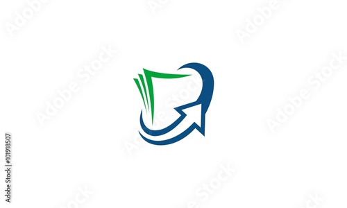  growth money business logo