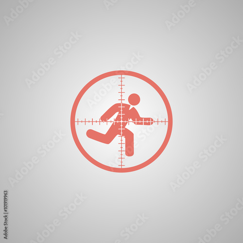 Sight device icon.