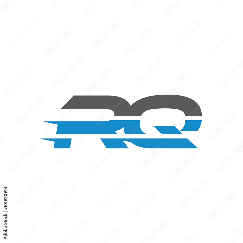 Simple Modern Dynamic Letter Initial Logo rq Simple Modern Dynamic Letter Initial Logo rq
