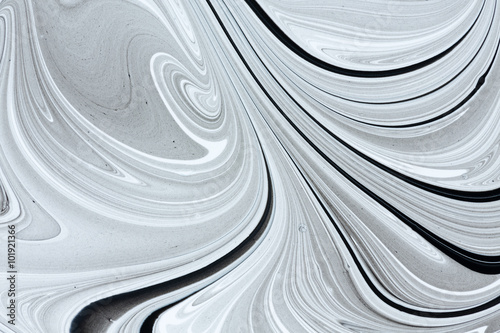 Mix of a white and black paint.
