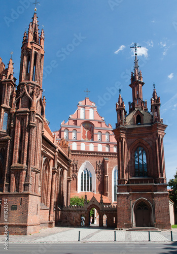 Bernardine Catholic church. Vilnius, Lithuania