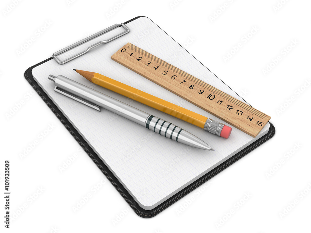 Clipboard Checklist. Image with clipping path Clipboard Checklist. Image with clipping path