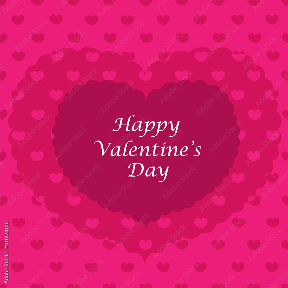 Valentine card seamless pattern Valentine card seamless pattern