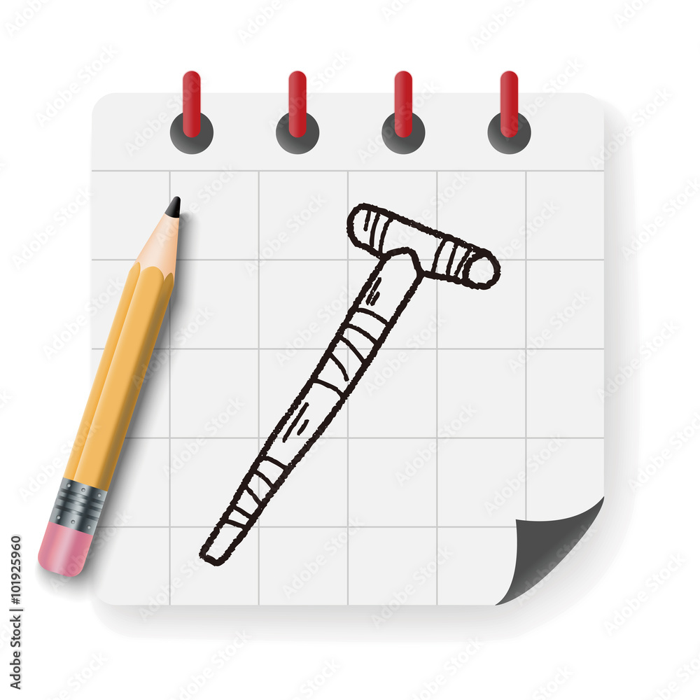 crutch doodle crutch doodle