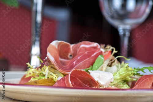 cheese and bacon salad