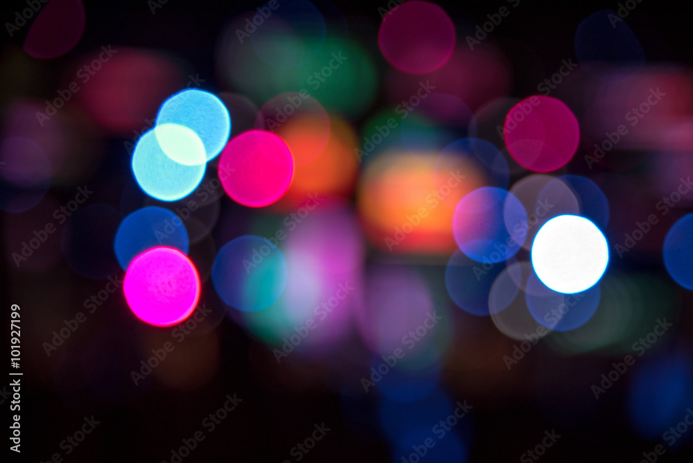 bokeh from concert background