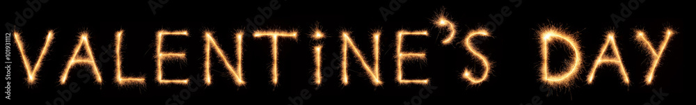 valentine's day lettering drawn with bengali sparkles valentine's day lettering drawn with bengali sparkles