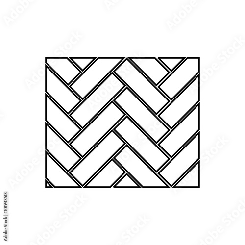 Parquet vector  icon.