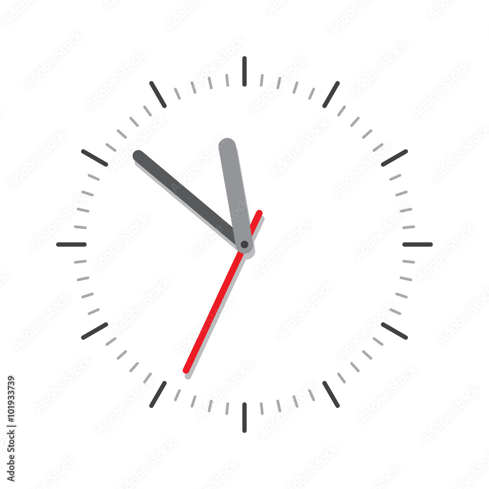 Vector clock face