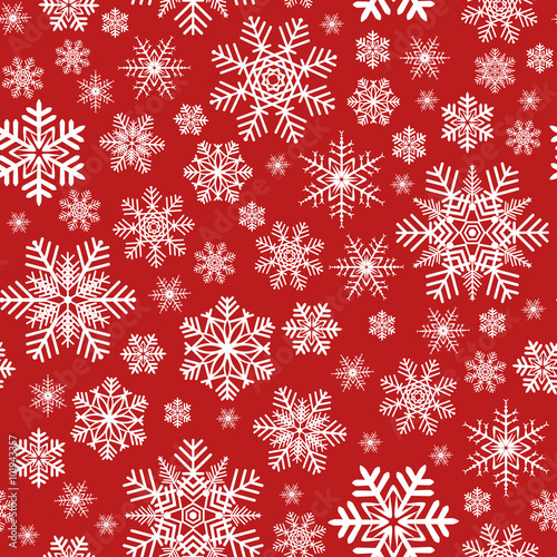 Christmas seamless pattern - background