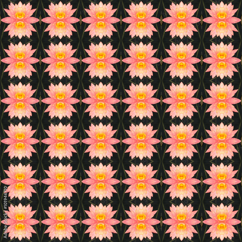 Seamless Lotus pattern, abstract simple background