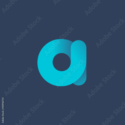Letter A logo icon design template elements