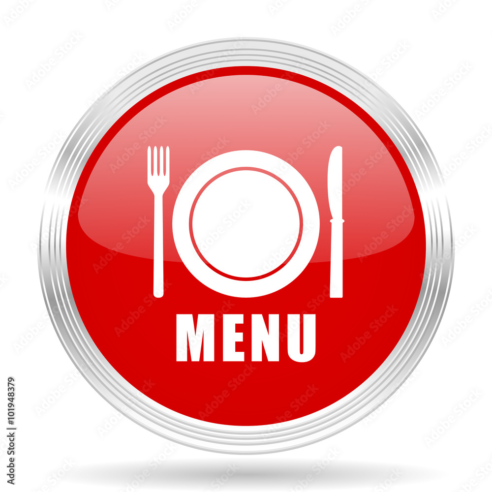 menu red glossy circle modern web icon menu red glossy circle modern web icon