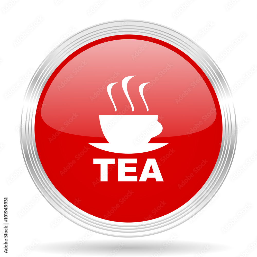 tea red glossy circle modern web icon tea red glossy circle modern web icon