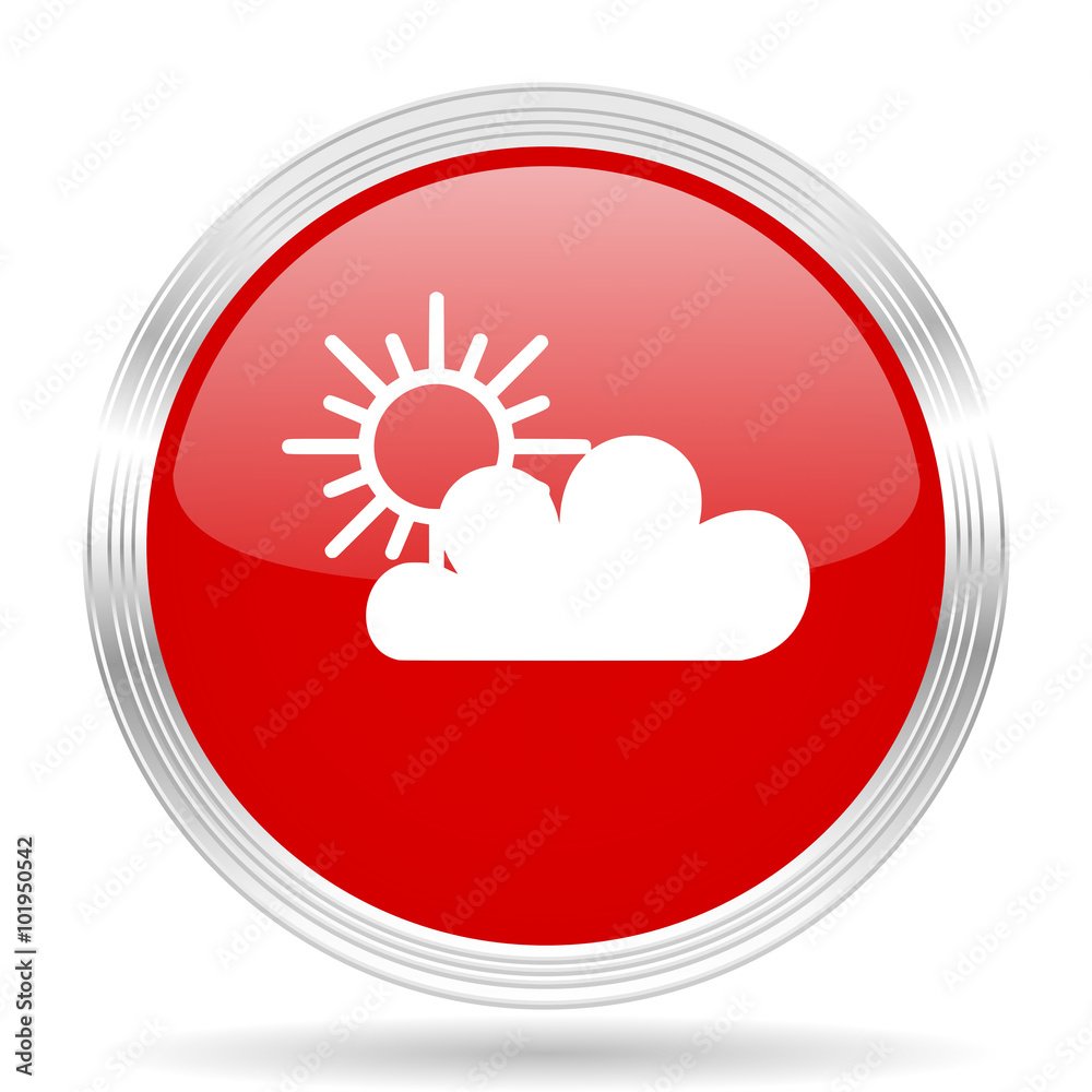 cloud red glossy circle modern web icon cloud red glossy circle modern web icon