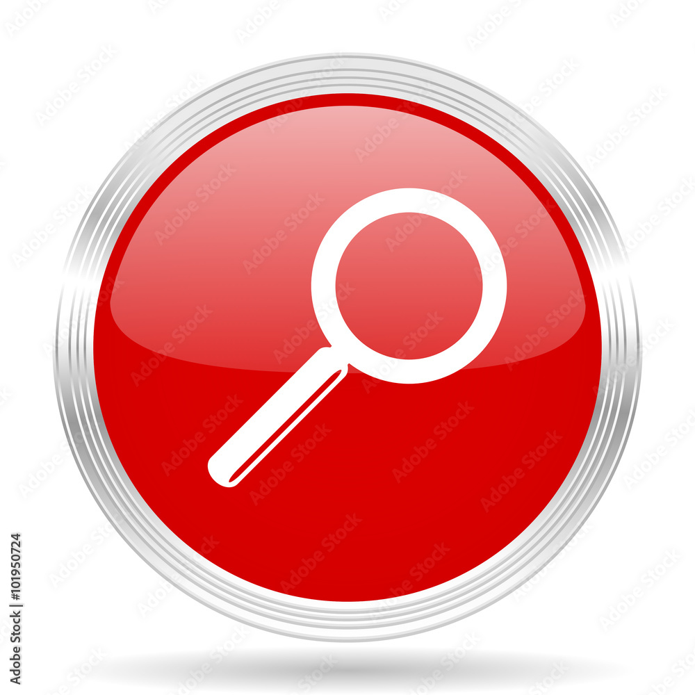 search red glossy circle modern web icon search red glossy circle modern web icon