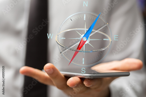 compass hand