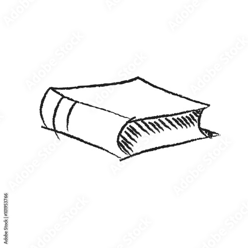 vector sketch drawing book illustration
