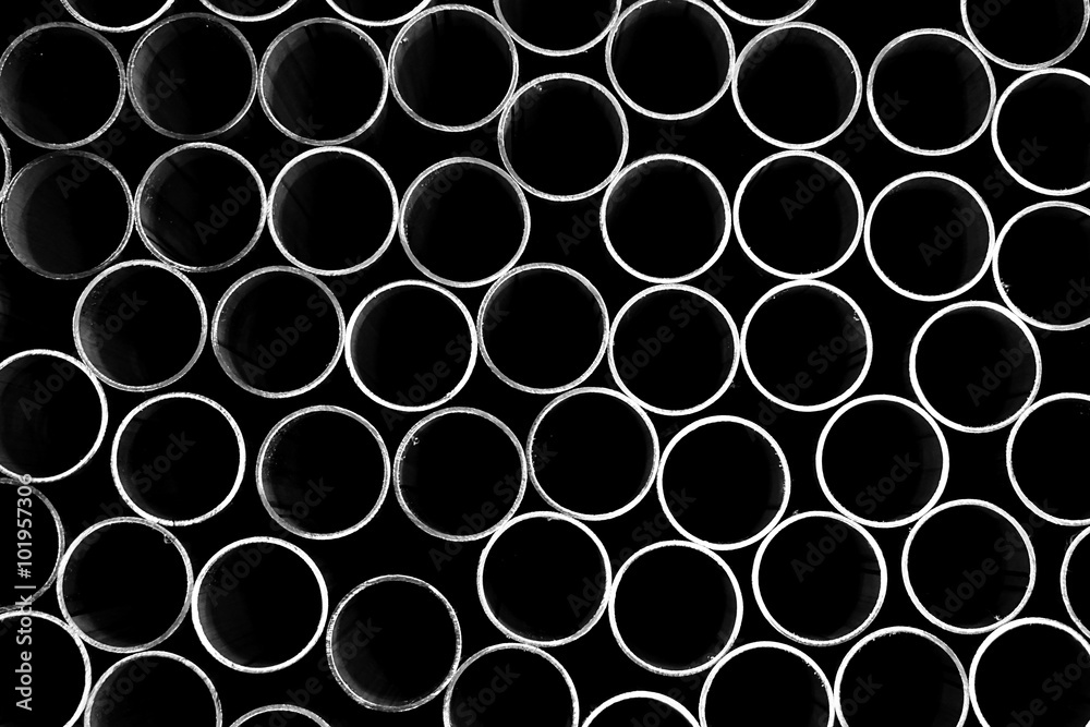 abstract stack of round tube abstract stack of round tube