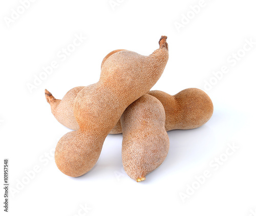 Tamarind isolated on white background