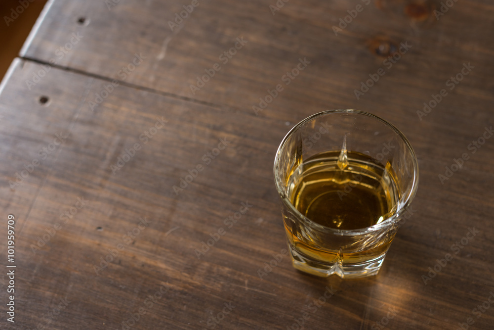 Whiskey in a glass Whiskey in a glass
