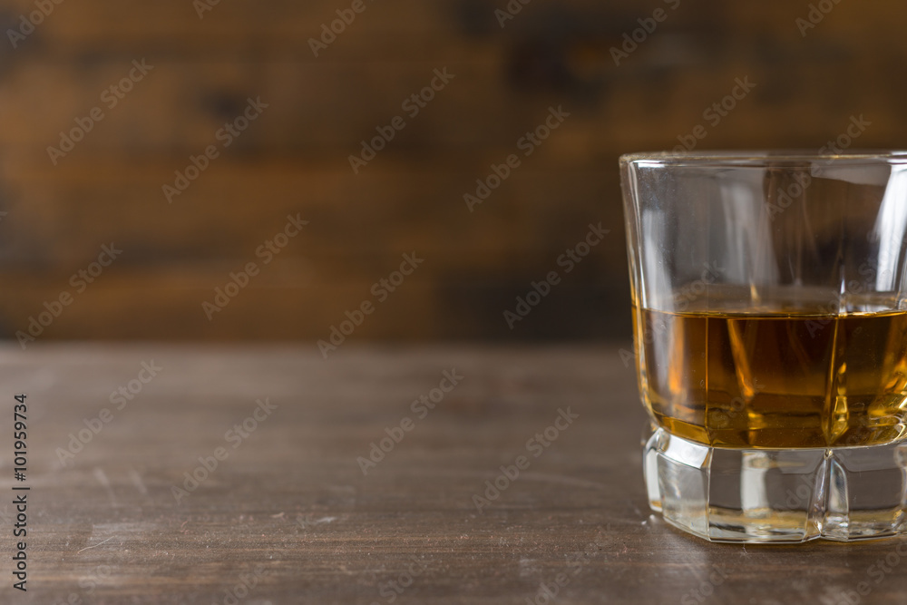 Whiskey in a glass Whiskey in a glass