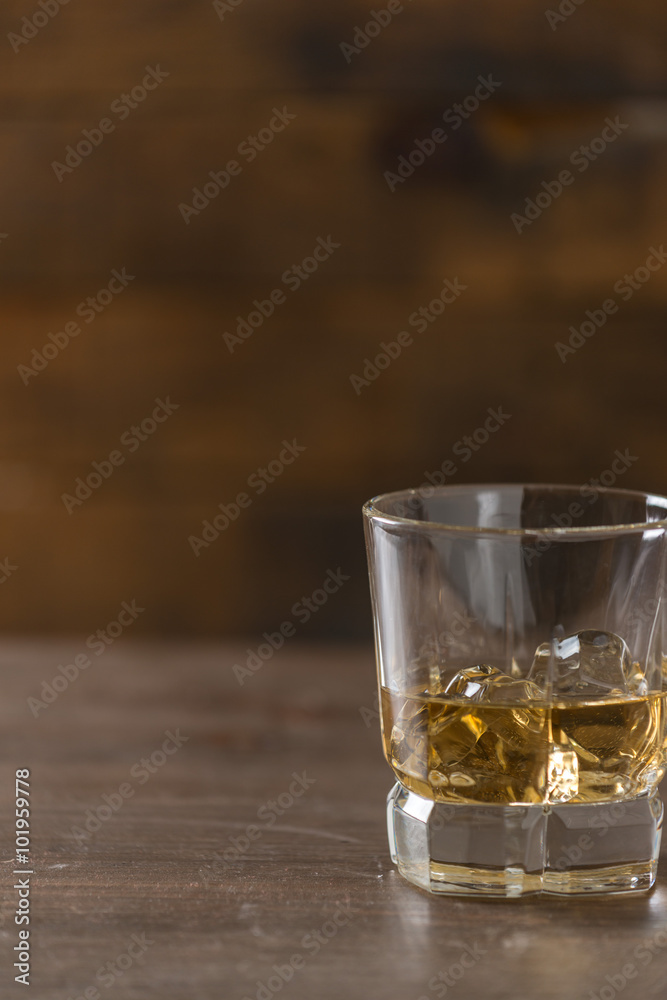 Whiskey in a glass Whiskey in a glass