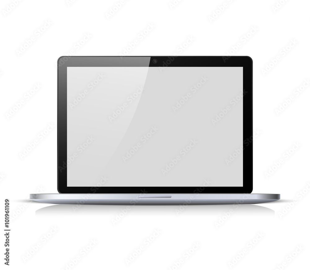 Modern glossy notebook Modern glossy notebook