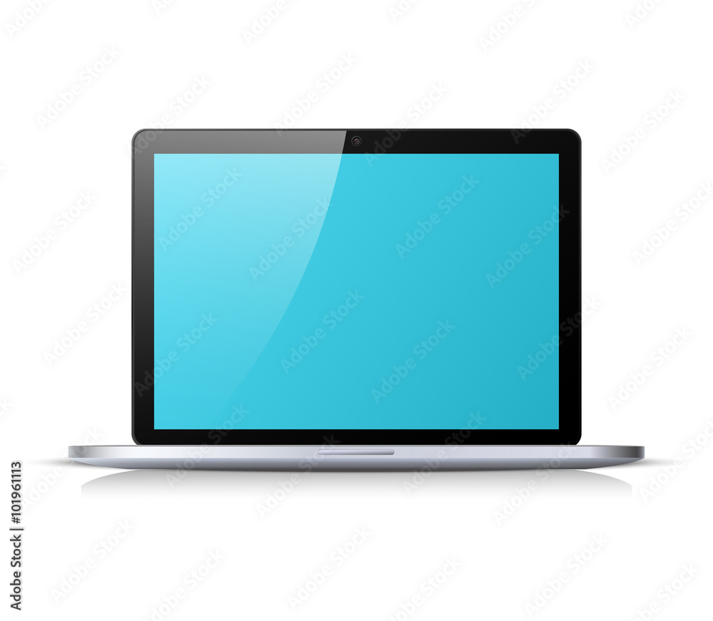 Modern glossy notebook Modern glossy notebook