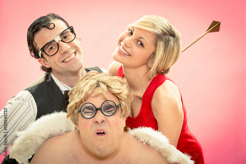nerd found love with cupid arrow help for valentine day nerd found love with cupid arrow help for valentine day