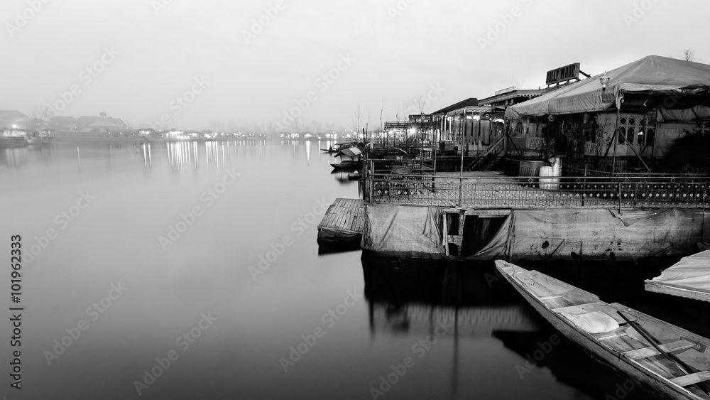 Dal Lake is a lake in Srinagar, Kashmir, India
