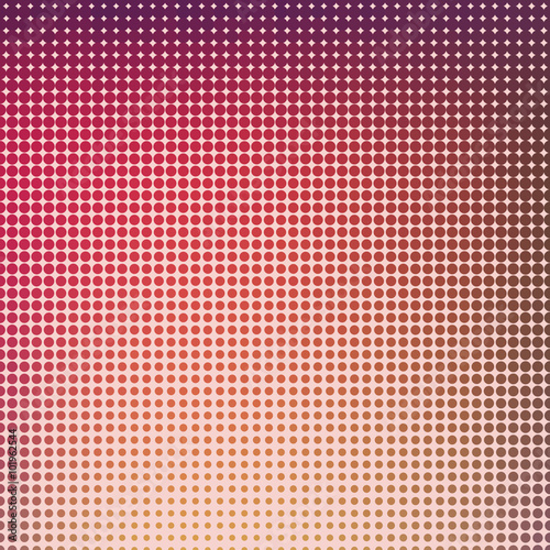 Abstract background with halftone effect