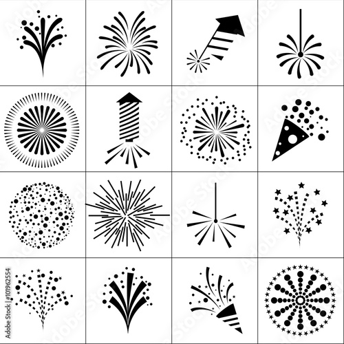 firework icons