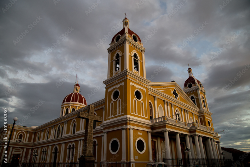 Cathedral of Granada in Nicaragua