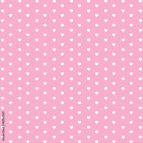 Valentine's Day and white heart on pink background. Valentine's Day and wedding day. Holiday background.