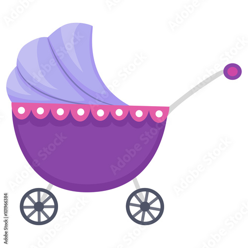 Illustration of Baby Carriage