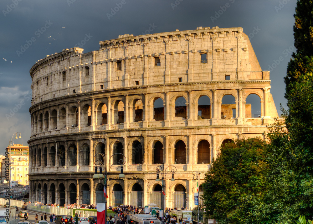 Rome colosseum.