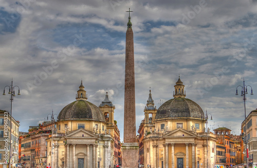 Piazza del Popolo with 