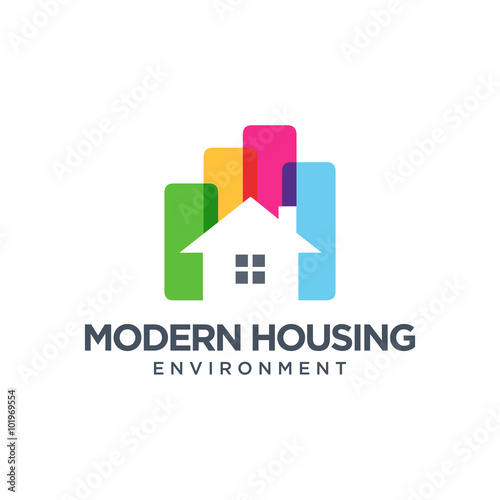 Modern Housing | Real Estate Logo Template