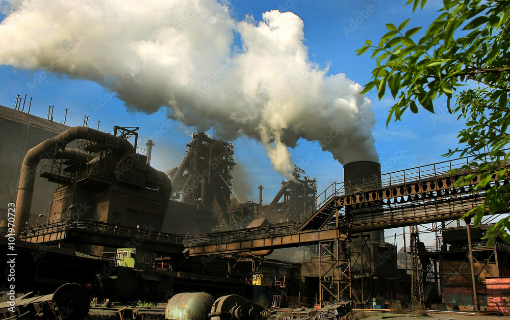 Fototapeta premium Magnitogorsk Iron and Steel Works