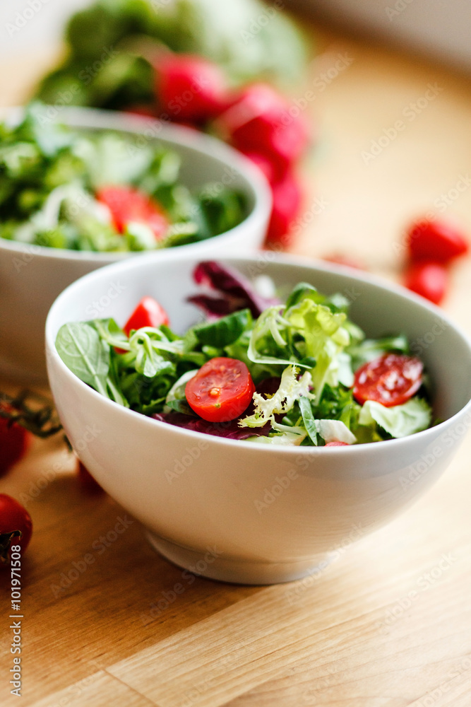 salad with tomato salad with tomato