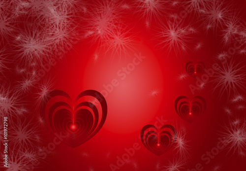 Valentine Heart Background 6