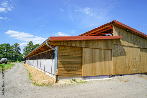 Neubau eines Rindviehstalles, Bildausschnitt © Countrypixel