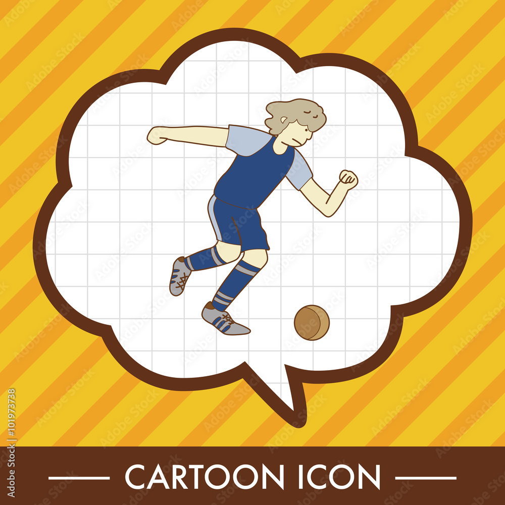 Sport soccer player theme elements vector,eps Sport soccer player theme elements vector,eps