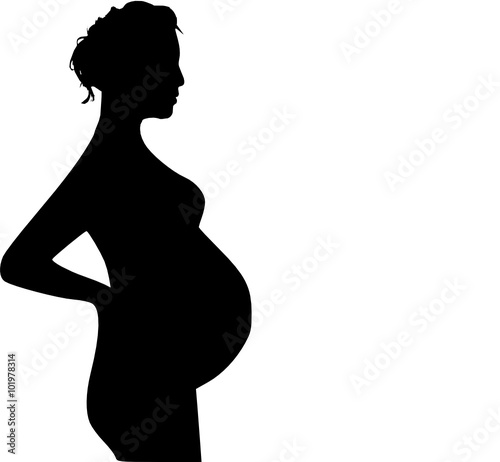  a pregnant woman 