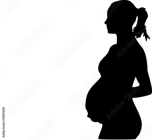 a pregnant woman 