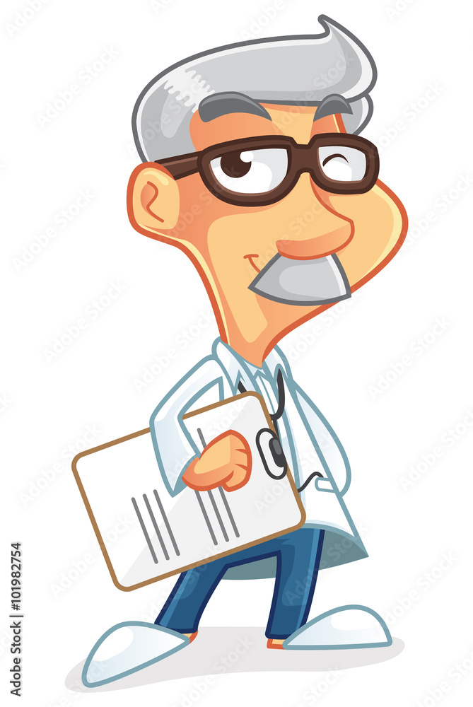 Doctor Cartoon Character