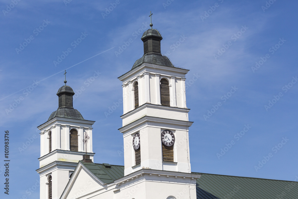 Church of St. Alexander in Suwalki. Poland